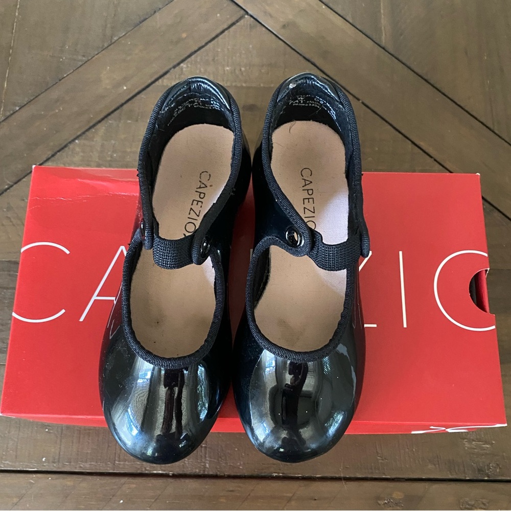 Capezio Jr Tyette Toddler Tap Shoes size 9.5